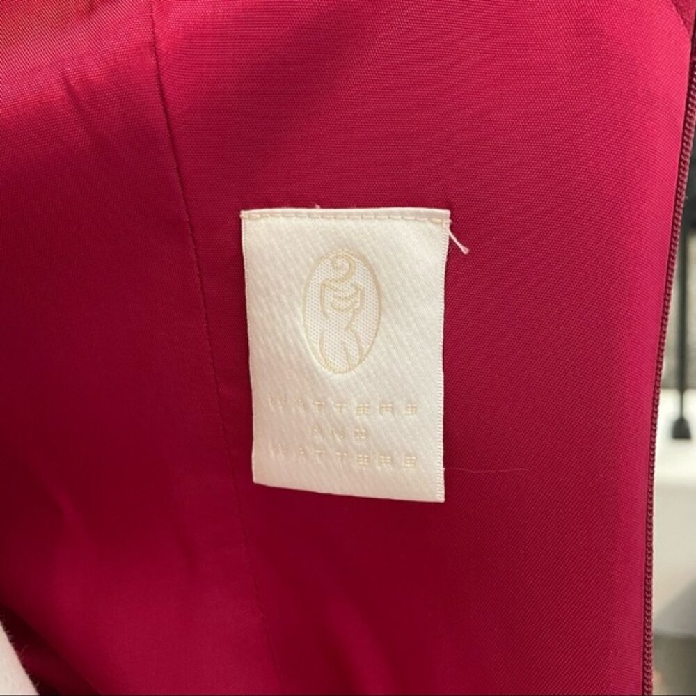 Fully Lined Formal Dress With Bow In Back Detail.… - image 6